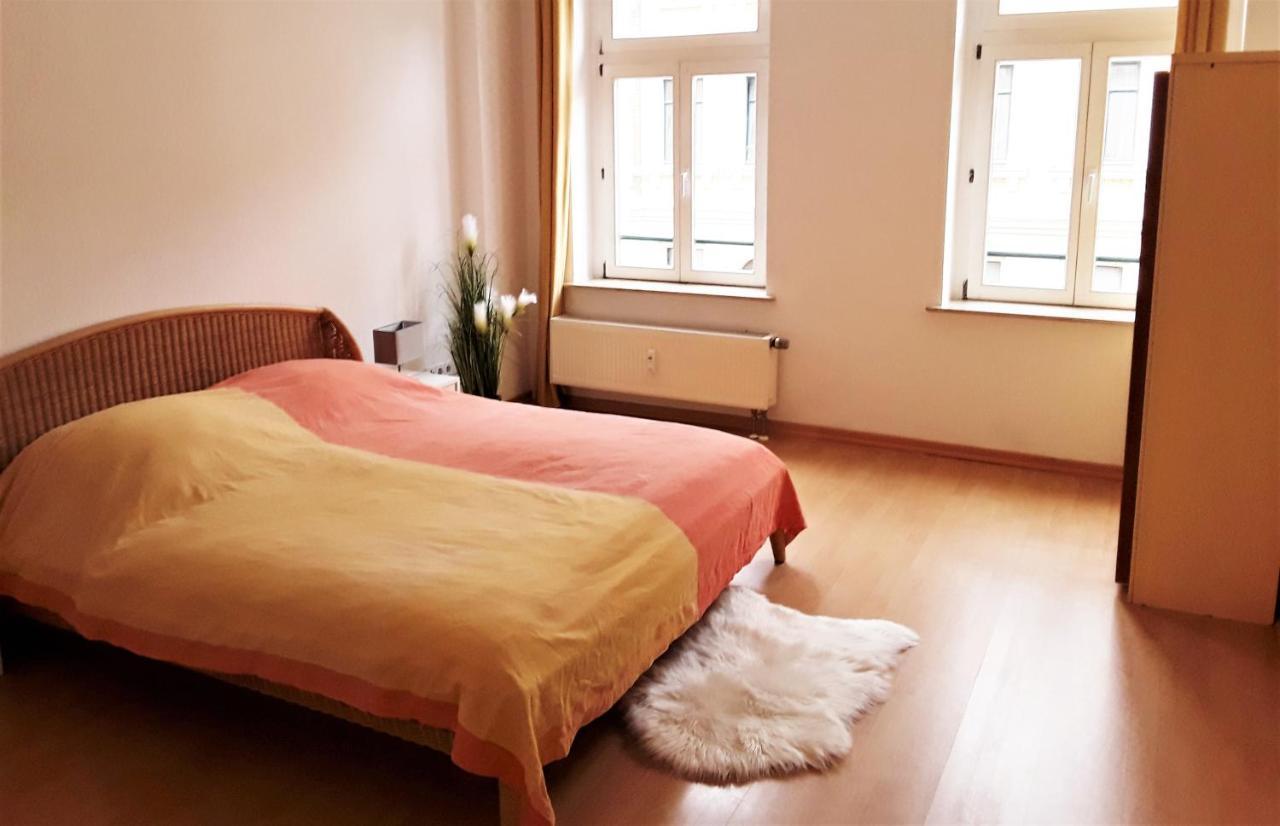 Schoene, Ruhige Zweiraumwohnung Im Angesagten Altlindenau Leipzig Extérieur photo
